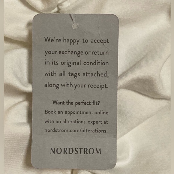 Cushnie Et Ochs Audrey Optic White Scarf Neck Ruched Crop Top - Sz S and M - Picture 9 of 9